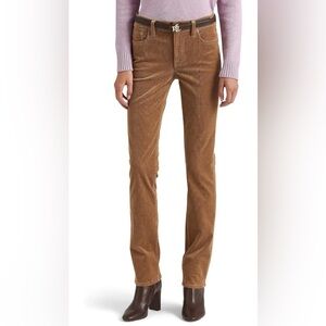 Ralph Lauren Black Label Tan Straight Leg Corduroy Cords sz 14